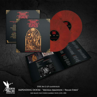 IMPENDING DOOM Messias Abaddon / Pagan Fires 2LP MARBLE , PRE-ORDER [VINYL 12"]